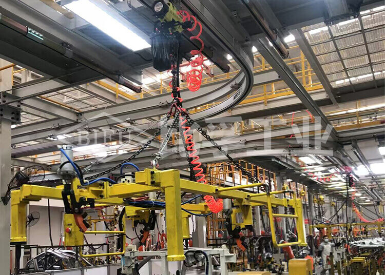 汽車主機廠氣動葫蘆案例